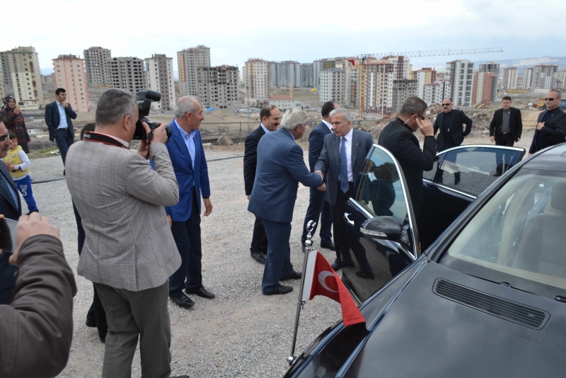 840 konutluk toki projesinin temel atma töreni gerçekleştirildi