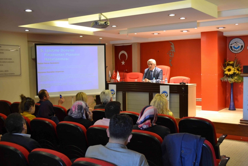 İPEK GRUP YÖNETIM KURULU BAŞKANI SAFFET ARSLAN GIRIŞIMCILIK EĞITIMINE KONUŞMACI OLARAK KATILDI  Fotoğraf