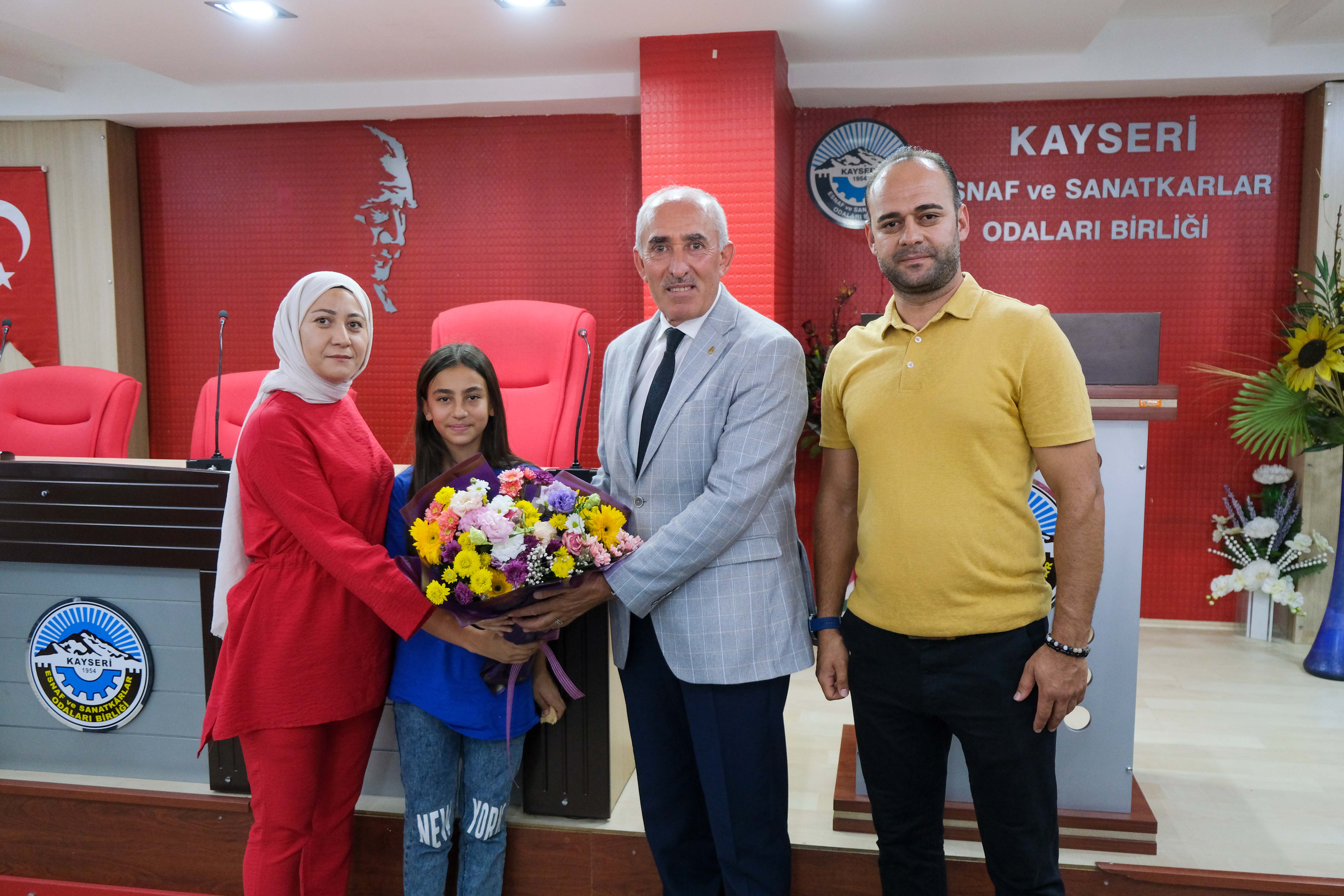 KESOB Erva Spor Kulübü öğrencileri KESOB’da