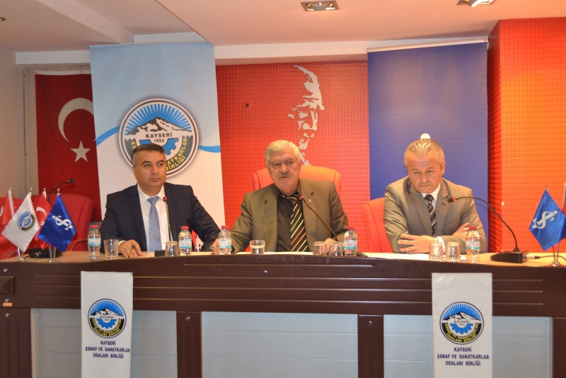 KESOB İLE TÜRKIYE İŞ BANKASI KAYSERI ŞUBELERI ARASINDA PROTOKOL İMZALANDI