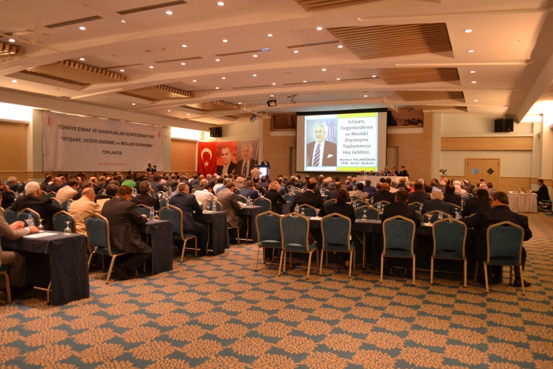 TESK “İSTIŞARE, DEĞERLENDIRME VE MESLEKI DAYANIŞMA” TOPLANTISI YAPILDI